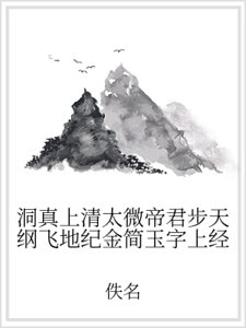 《洞真上清太微帝君步天綱飛地紀金簡玉字上經》