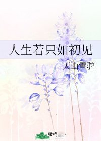 《人生若只如初見》