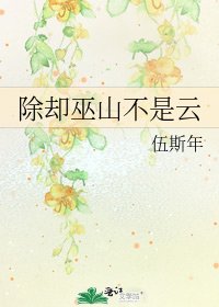 《除卻巫山不是雲》